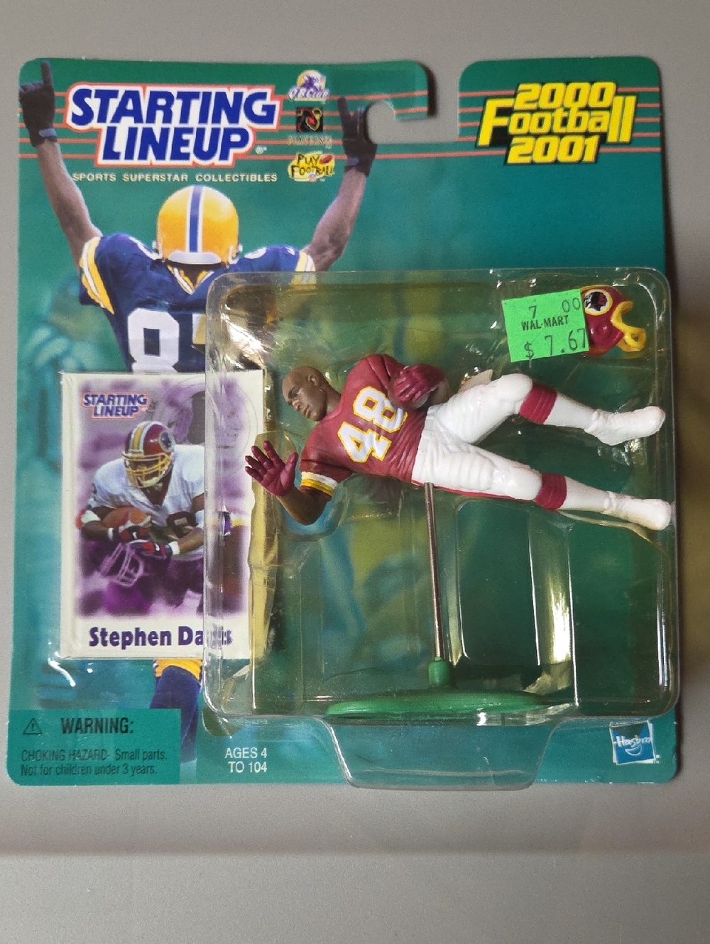 Starting Lineup Stephen Davis Action Figure - Red & White